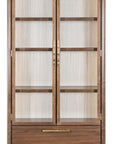 Eleana - Display Cabinet - Medium Wood