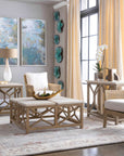 Catali - Stone Console Table - Ivory