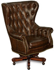 EC - Erin Executive Swivel Tilt Chair - Dark Brown