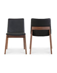 Deco - PVC Dining Chair (Set of 2) - Ebony
