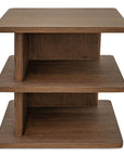 Casey - Side Table - Dark Brown
