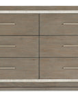 Serenity - Mainstay 6-Drawer Dresser - Gray