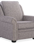 Robinson - Chair Full Recline With Articulating Headrest - Gray, Dark