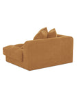 Davie - Left Arm Facing Chair - GoldenYellow