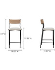 Foley - Counter Stool - White