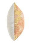 Onara - 22" x 22" Pillow - Burnt Orange / Gold