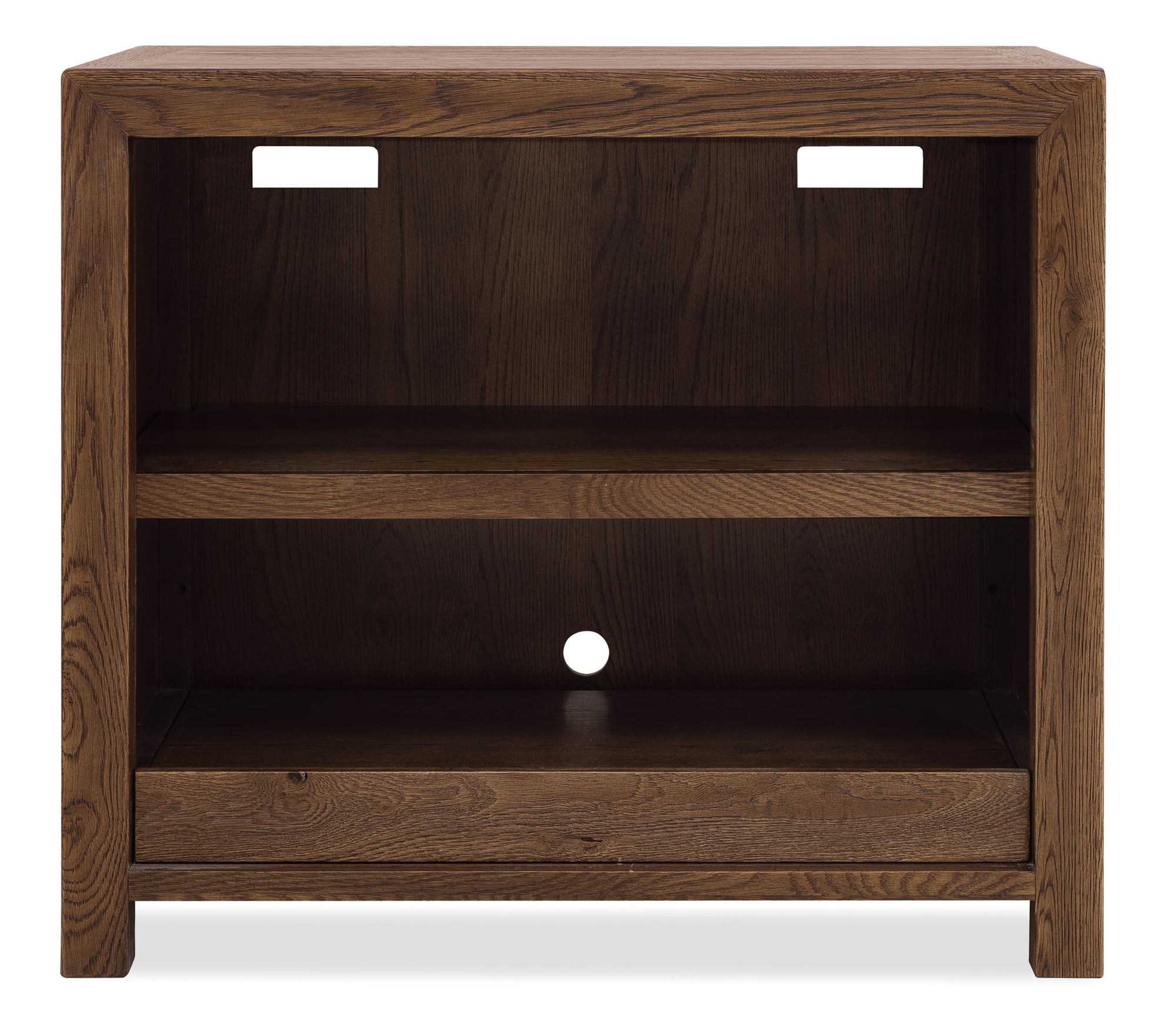 Driftwood - Open Shelf Cabinet