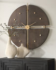 Walnut Elegance - Wall Clock