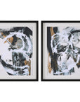 Winterland - Abstract Prints (Set of 2)