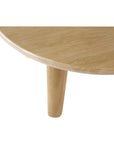 Milo - Round Dining Table - Natural Solid Oak