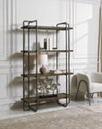 Stilo - Urban Industrial Etagere - Dark Brown