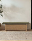 Gemma - Storage Bench - Dark Green