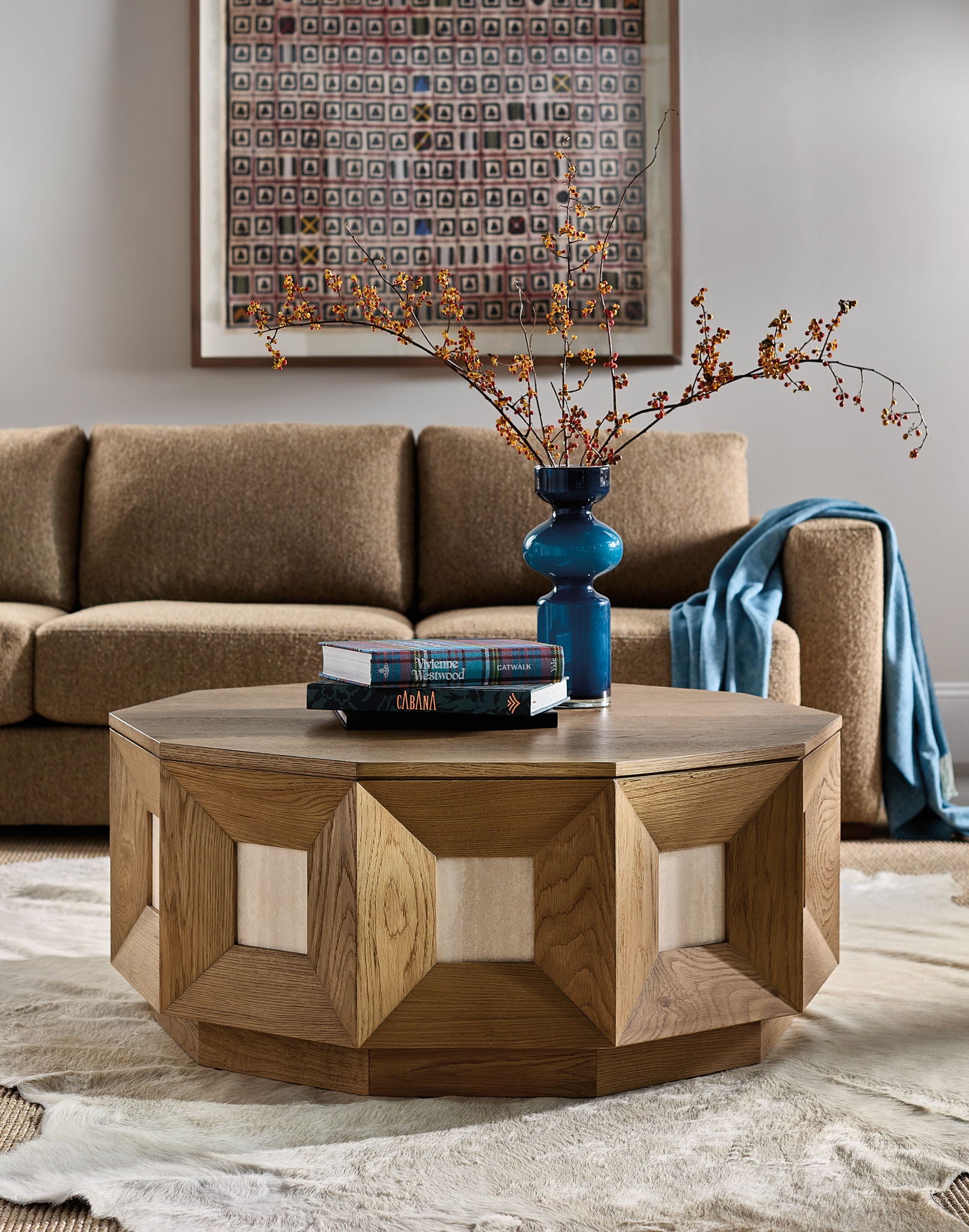 Commerce And Market - Haven Cocktail Table - Light Brown