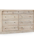 Adelaide - 9 Drawer Dresser - Natural White