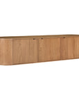 Theo - Media Bench - Natural Oak