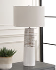 Haven - Glaze Table Lamp - White