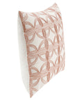 Villa Classics - Elea 22" x 22" Pillow - Ivory / Blush