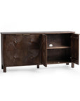 Lina - 4 Door Cabinet - Kona Brown