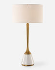 Avola - White Marble Table Lamp