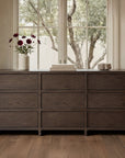Jenson - 9 Drawer Dresser - Brown