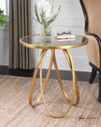 Montrez - Side Table - Gold