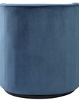Mallorie - Swivel Chair - Blue