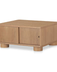 Hobbs - Storage Coffee Table - Natural