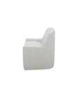 Maisie - Rolling Dining Chair - Flecked Oat / Beige