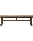 Stratford - Salvaged Wood Bench - Dark Brown