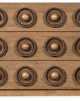 Commerce And Market - Knobby 3-Drawer Accent Chest - Light Brown