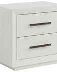 Oasis - Shoreline Storage Nightstand - White
