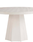 Weekender Coastal Living Home / Mackinaw - Round Dining Table - Pearl Silver