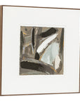 Sonnet - Framed Painting - Gray