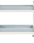 Weekender Coastal Living Home / Jupiter - Bar Cart - White