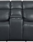 MS - Nelson Zero Gravity Power Console Loveseat With Power Headrests And Lumbar