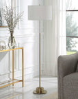 Prominence - Brass Floor Lamp