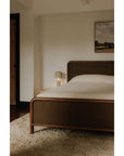 Rye - Queen Bed - Warm Brown
