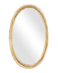 Gillian - Oval Mirror - Gold