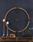 Marcelo - Modern Wall Clock - Light Brown