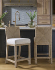 Oasis - Abaca Counter Chair - Beige