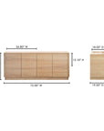Round Off - Sideboard - Light Brown / Oak