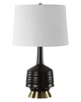Foster - Black Glaze Table Lamp