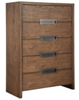 New Modern - Atlas Drawer Chest - Dark Brown