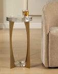 Kolkata - Accent Table - Brass