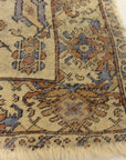 Very Rare Antique Selendi Bird Turkish Oushak. A piece of genuine woven carpet art sold by Santa Barbara Design Center Rugs and More.