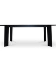 Delta - Oval Outdoor Dining Table - Black