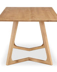 Godenza - Dining Table Rectangular - Light Brown