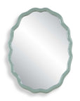 Isly - Robin's Egg Oval Mirror - Blue