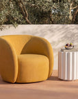 Rae - Outdoor Accent Chair - Orange