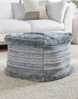 Poufs - Performance Elko Pouf - Blue Multi